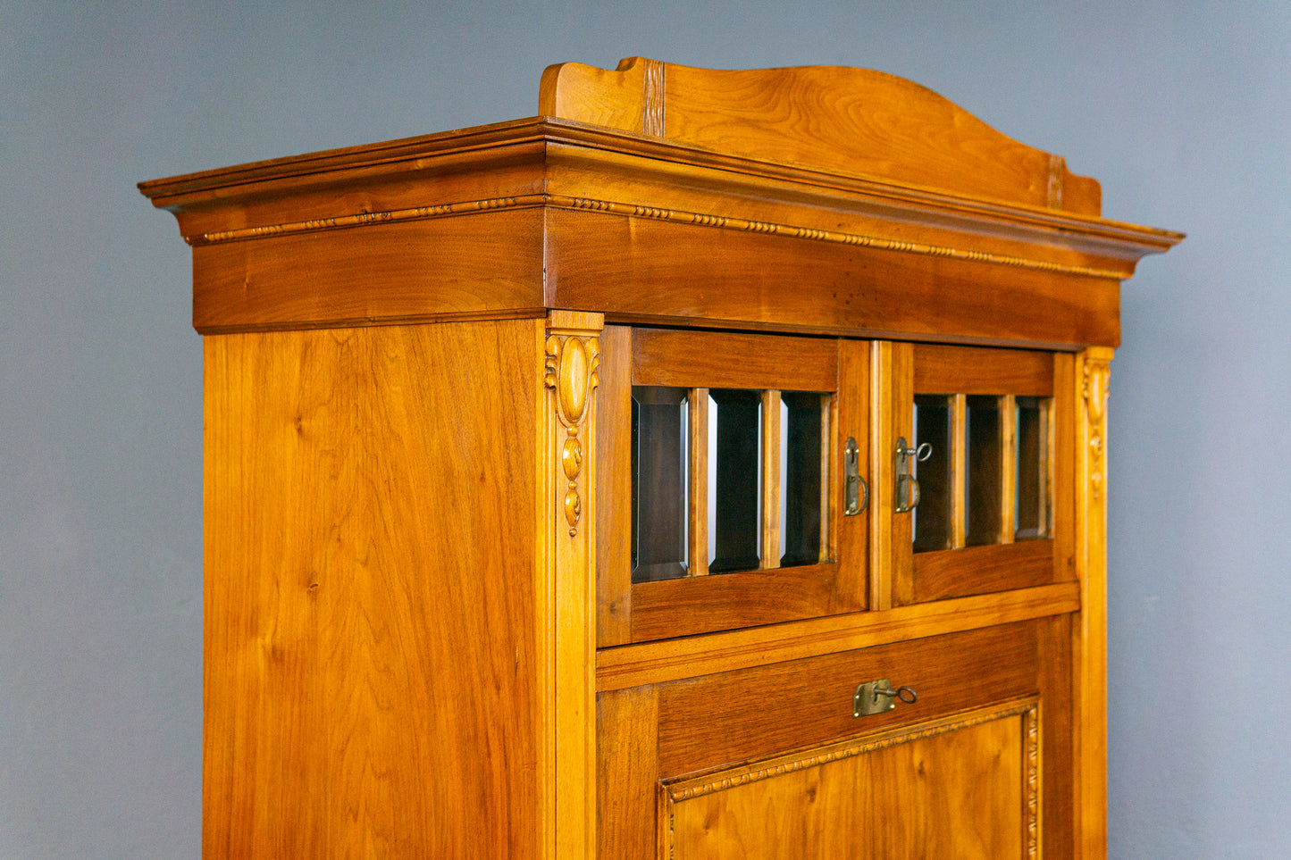 Jugendstil Sekretär Schreibtisch Schrank Kommode Antik MÖBLINGER 2504_0702