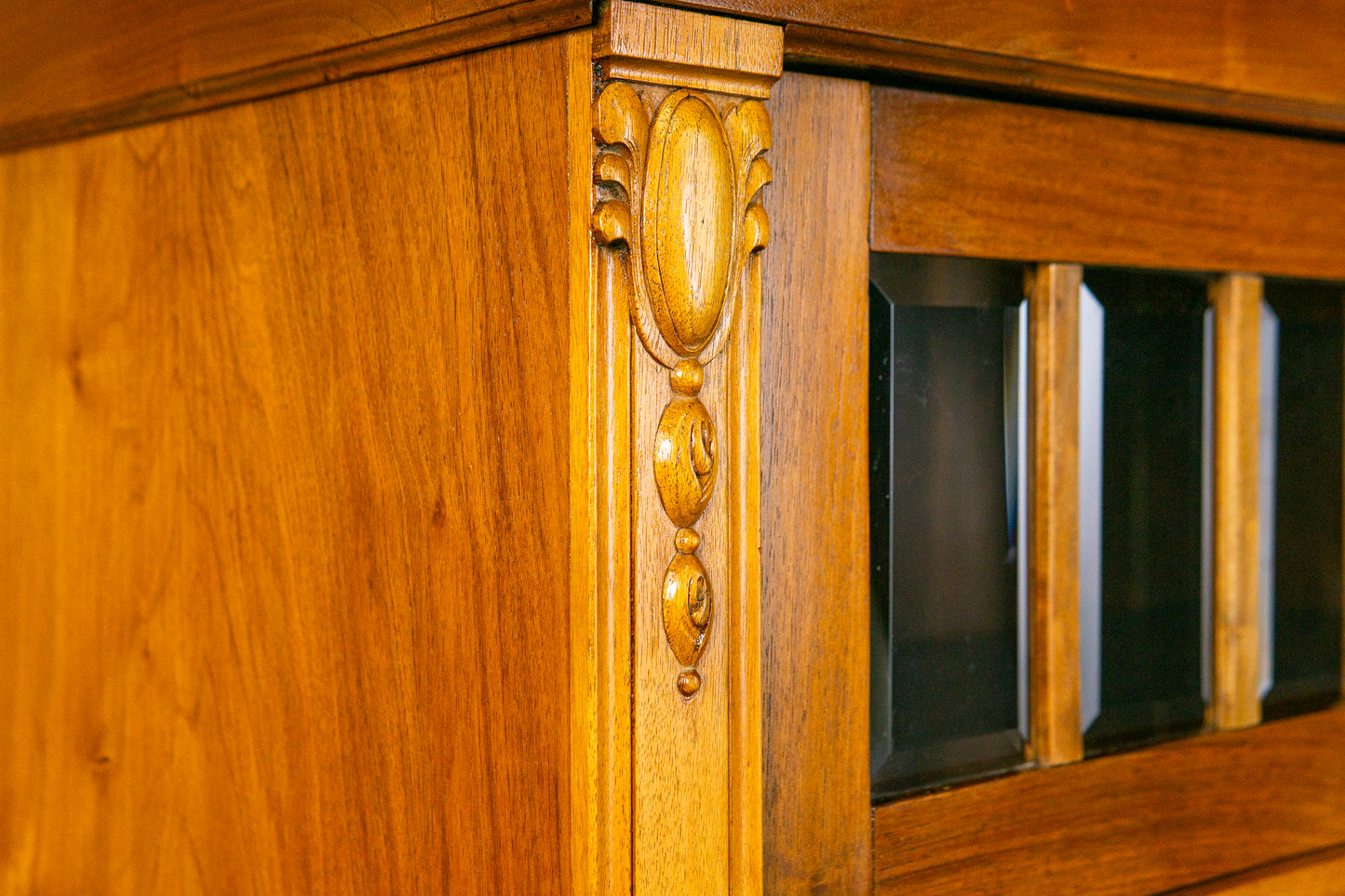 Jugendstil Sekretär Schreibtisch Schrank Kommode Antik MÖBLINGER 2504_0702