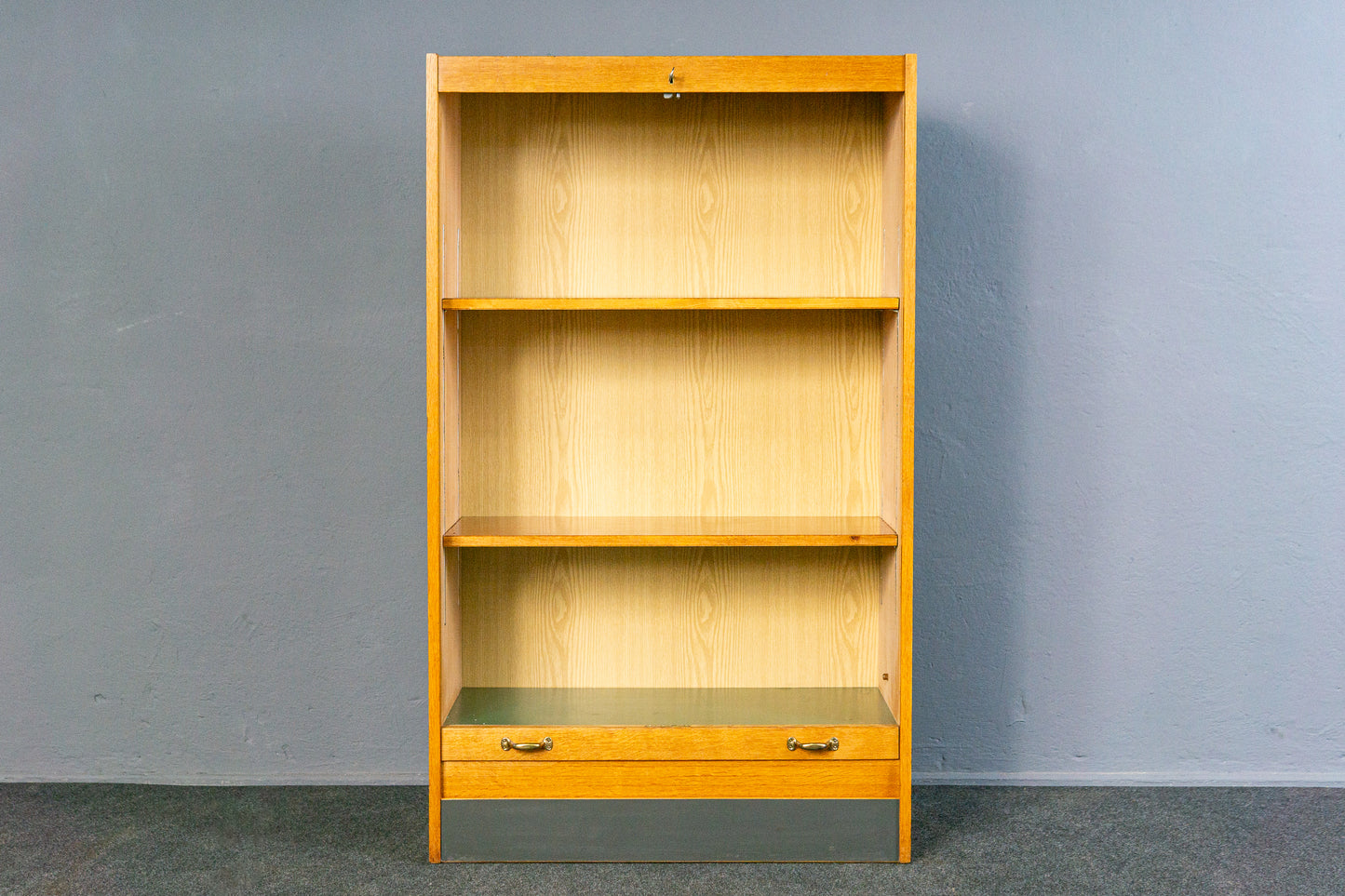 Vintage Rollladenschrank Regal Kommode Schrank Büro Alt MÖBLINGER 2504_0703
