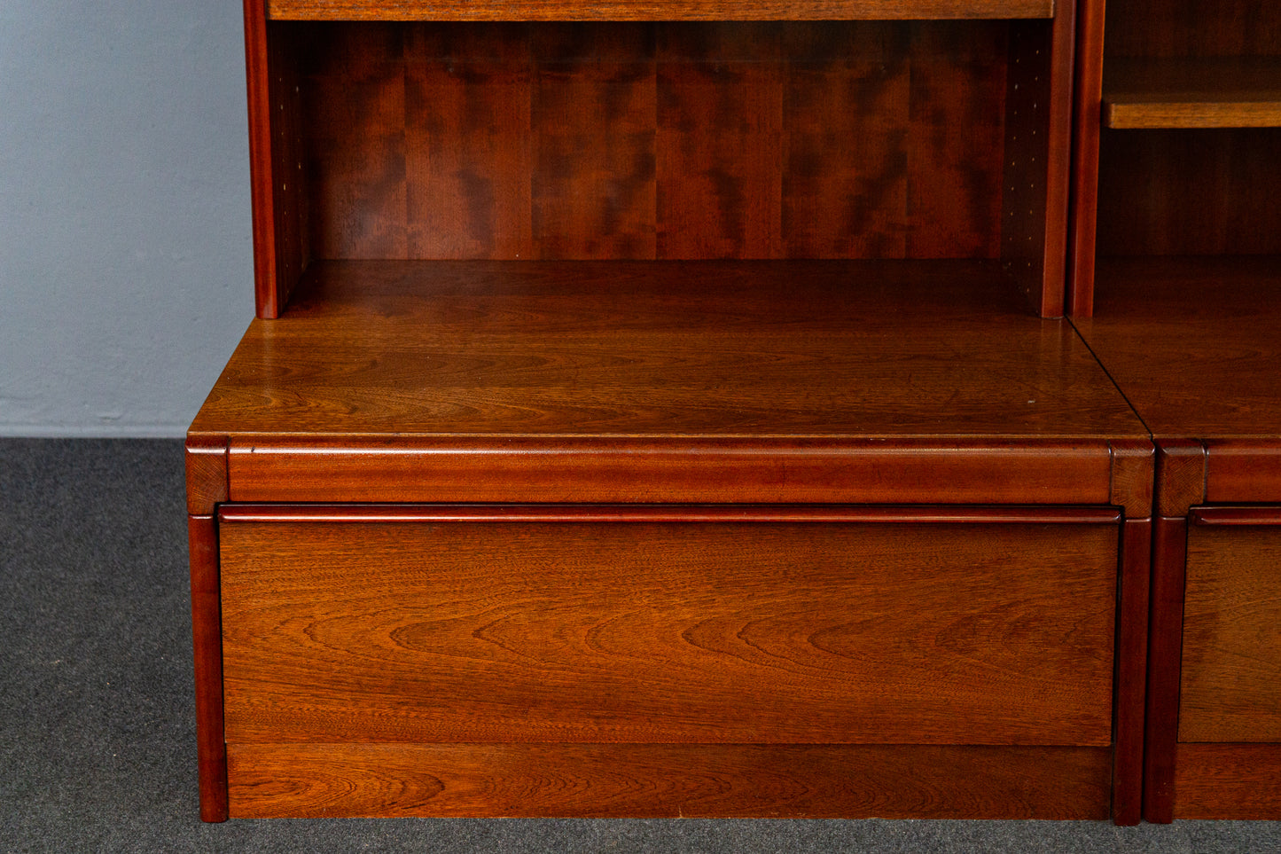 Vintage Bücherregal Regal Kommode Schrank Sideboard Alt MÖBLINGER 2504_1401