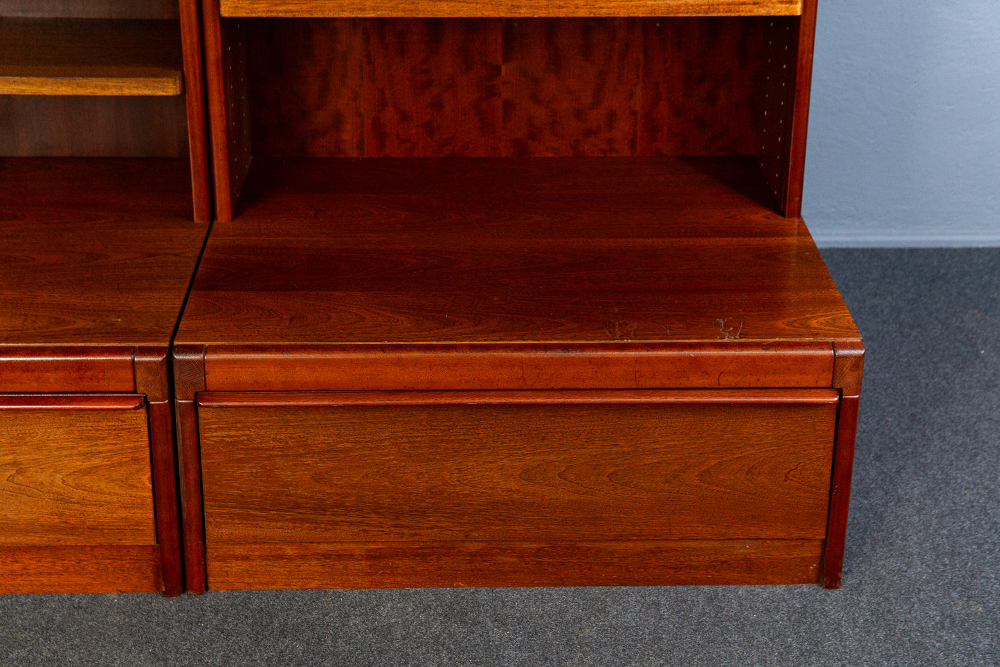 Vintage Bücherregal Regal Kommode Schrank Sideboard Alt MÖBLINGER 2504_1401