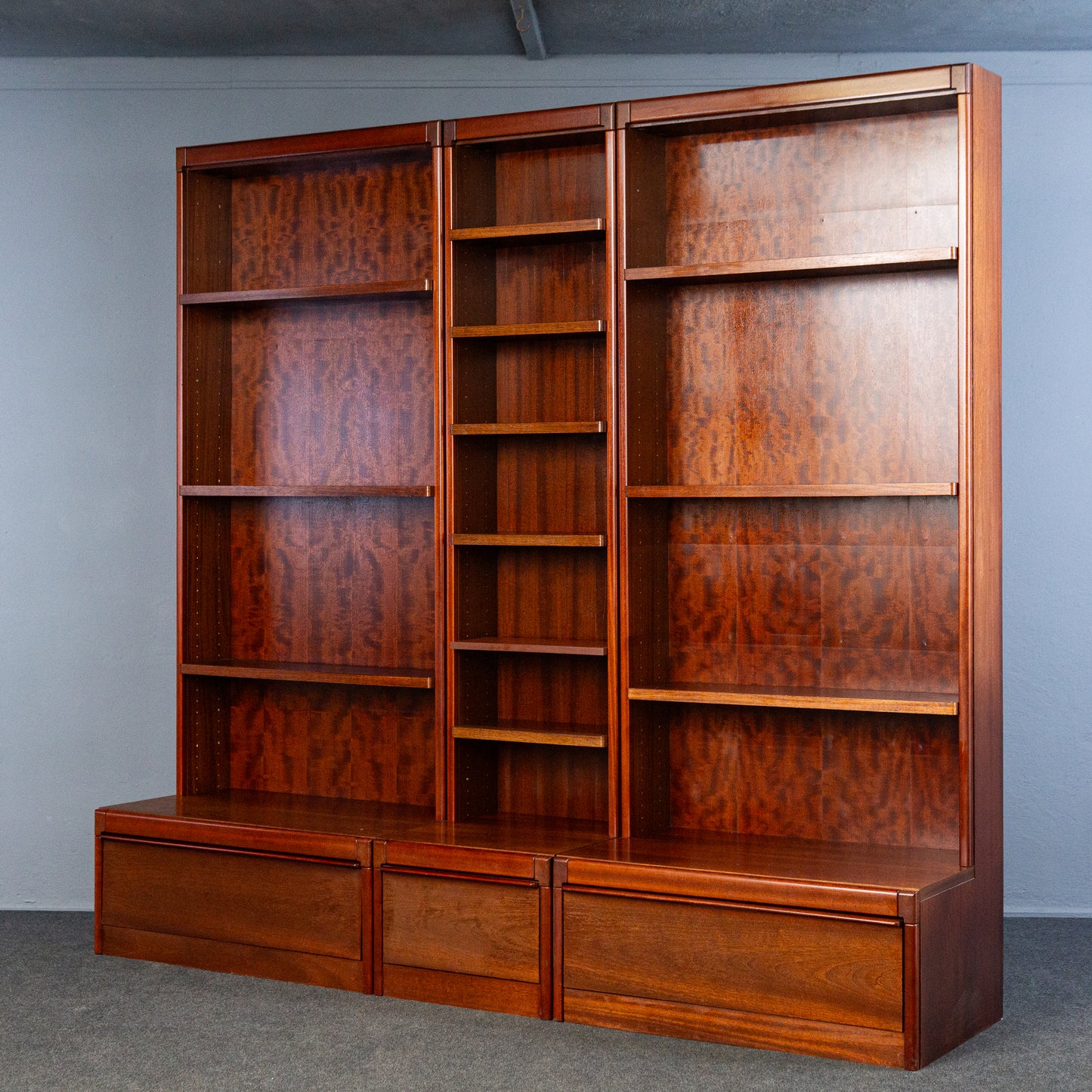 Vintage Bücherregal Regal Kommode Schrank Sideboard Alt MÖBLINGER 2504_1401