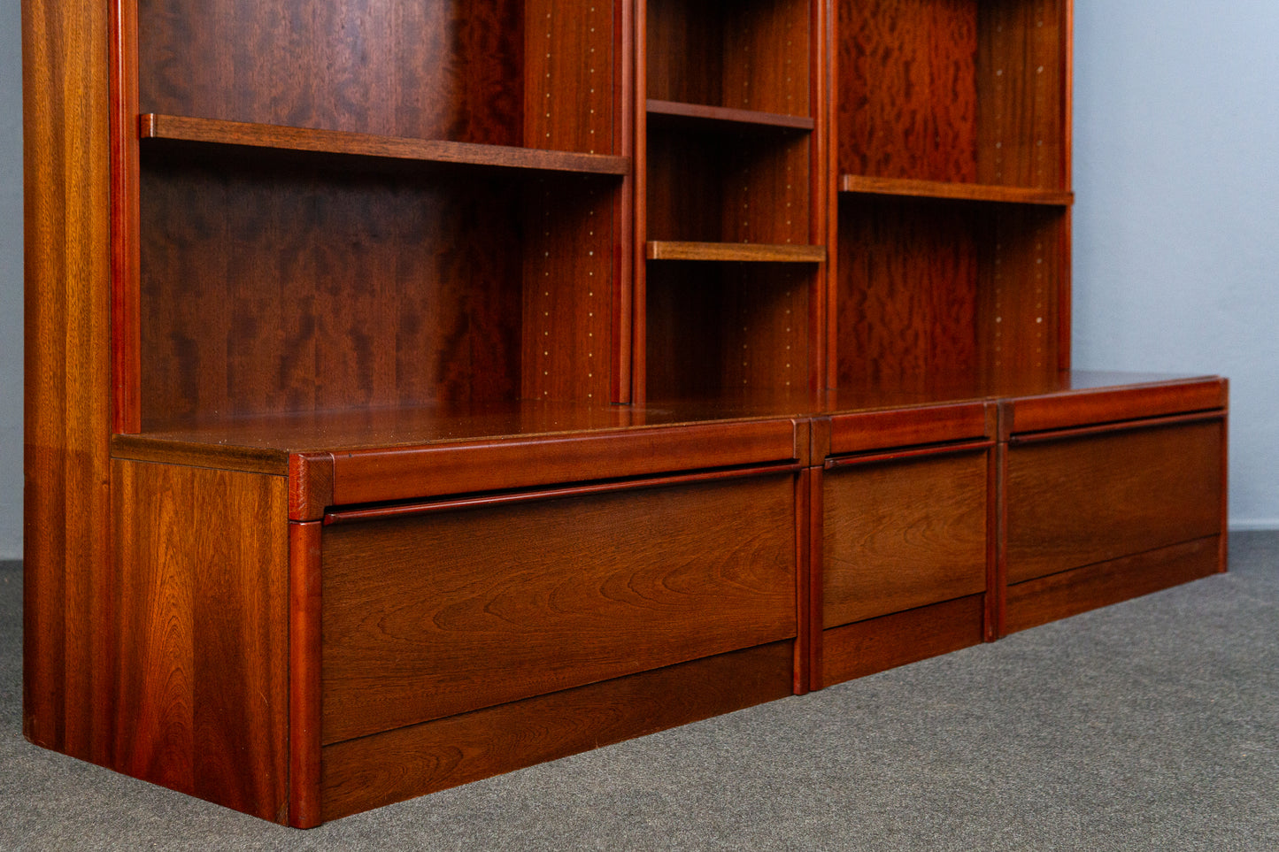 Vintage Bücherregal Regal Kommode Schrank Sideboard Alt MÖBLINGER 2504_1401