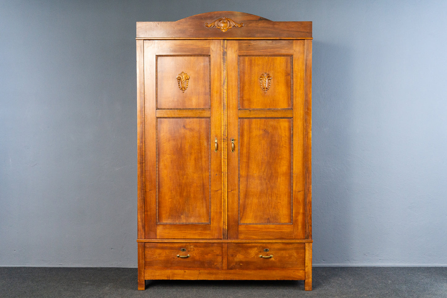 Vintage Kleiderschrank Garderobe Regal Kommode Antik Alt MÖBLINGER 2504_2803
