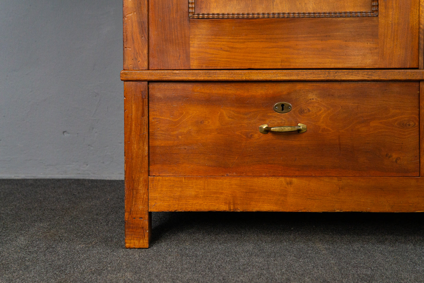 Vintage Kleiderschrank Garderobe Regal Kommode Antik Alt MÖBLINGER 2504_2803