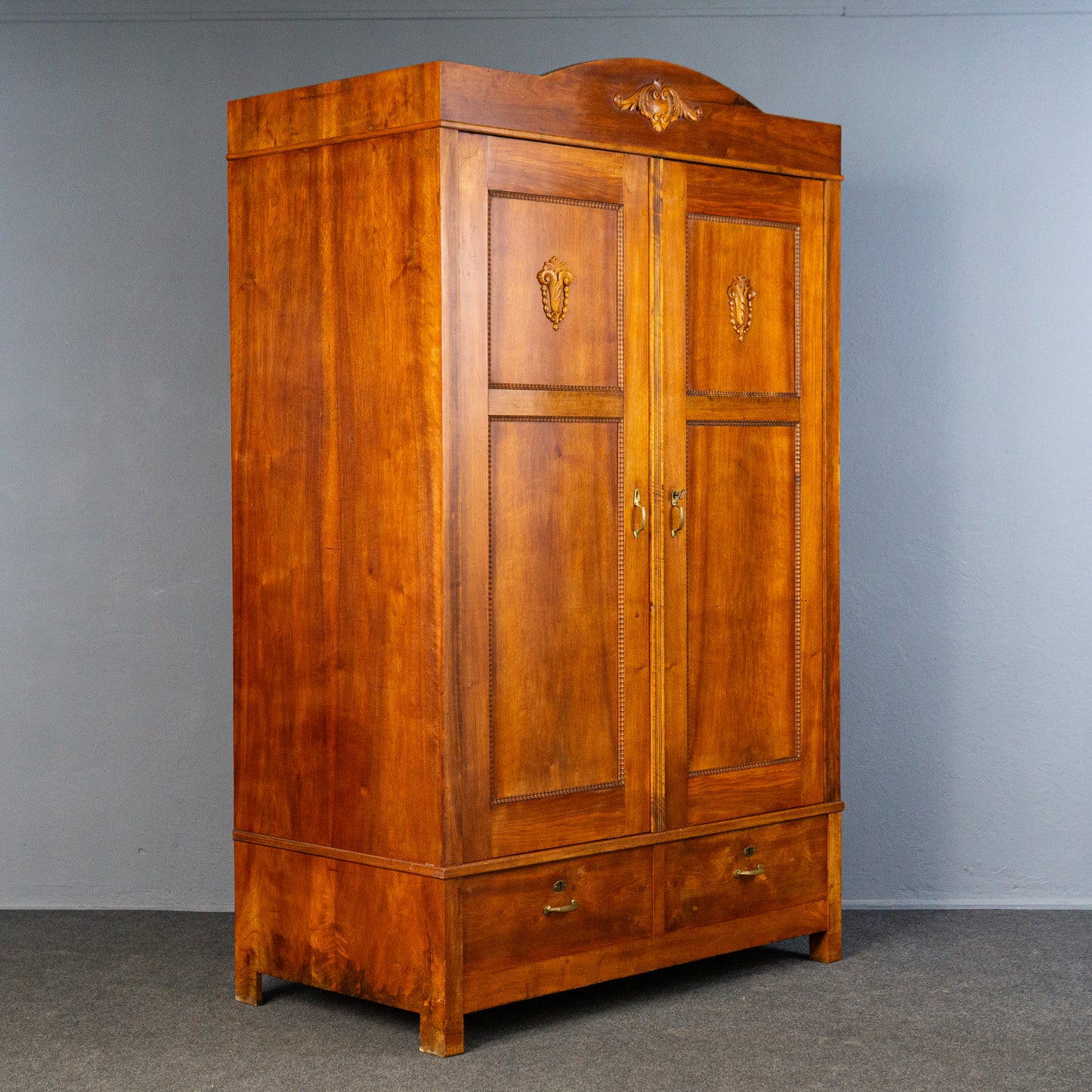 Vintage Kleiderschrank Garderobe Regal Kommode Antik Alt MÖBLINGER 2504_2803