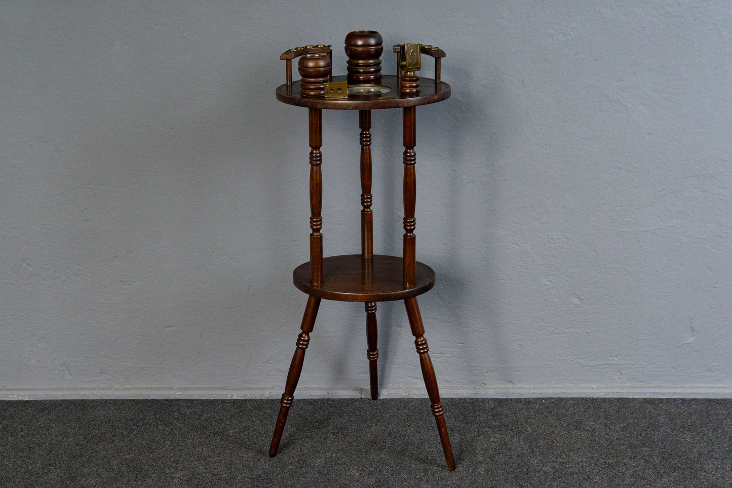 Rauchtisch Beistelltisch Tabak Tisch Table Zigarre Antik MÖBLINGER 2504_2804