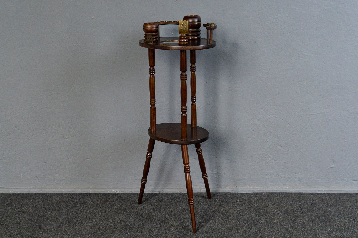 Rauchtisch Beistelltisch Tabak Tisch Table Zigarre Antik MÖBLINGER 2504_2804