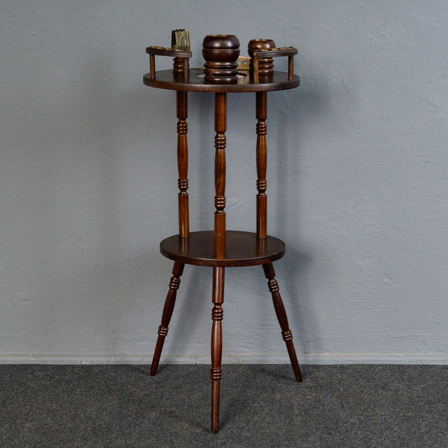 Rauchtisch Beistelltisch Tabak Tisch Table Zigarre Antik MÖBLINGER 2504_2804