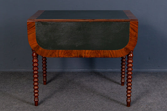 Biedermeier Tisch Spieltisch Stuhl Tafel Büro Alt Antik 2310_0702