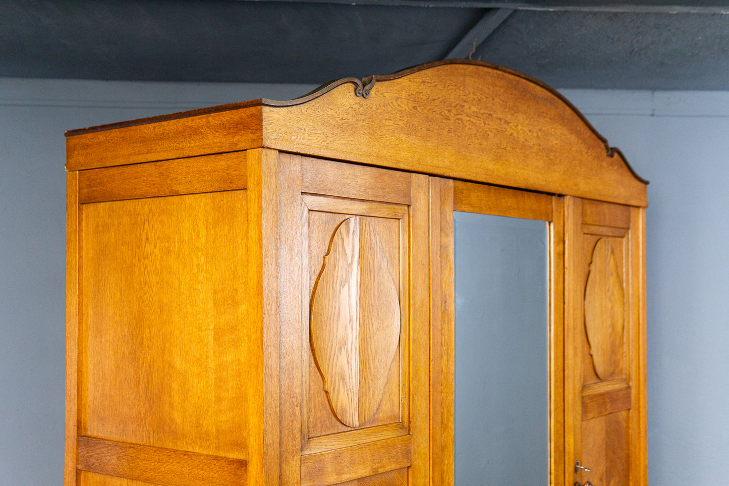 Vintage Kleiderschrank Garderobe Regal Kommode Alt Antik MÖBLINGER 2505_0501