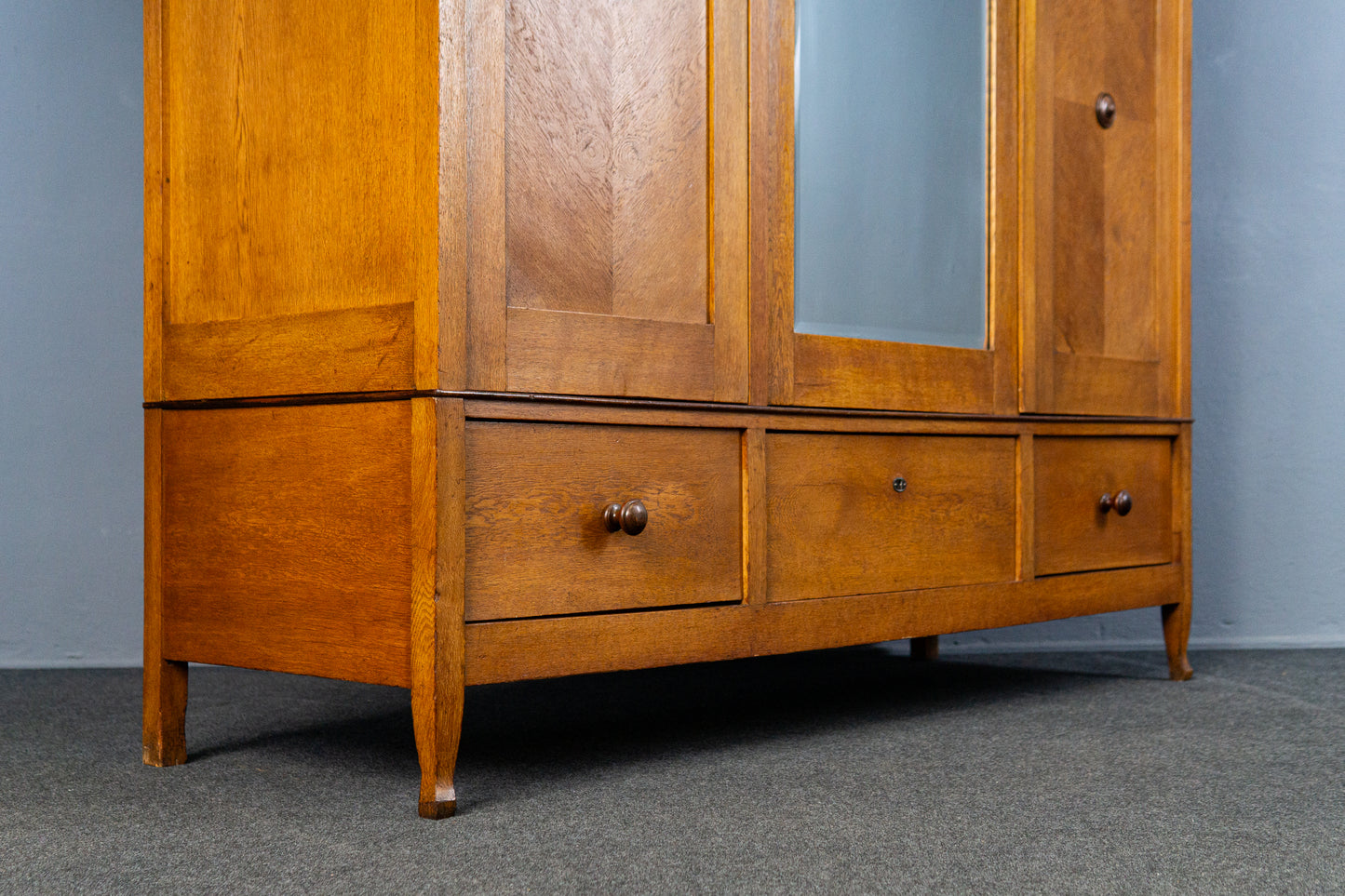 Vintage Kleiderschrank Garderobe Regal Kommode Alt Antik MÖBLINGER 2505_0501