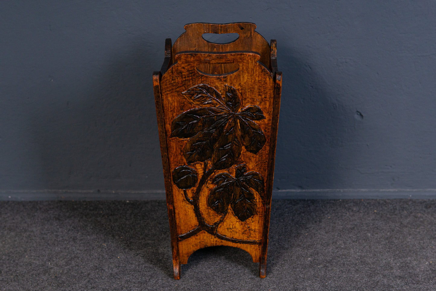 Jugendstil Schirmständer Papierkorb Box Kiste Alt Antik 2310_0704