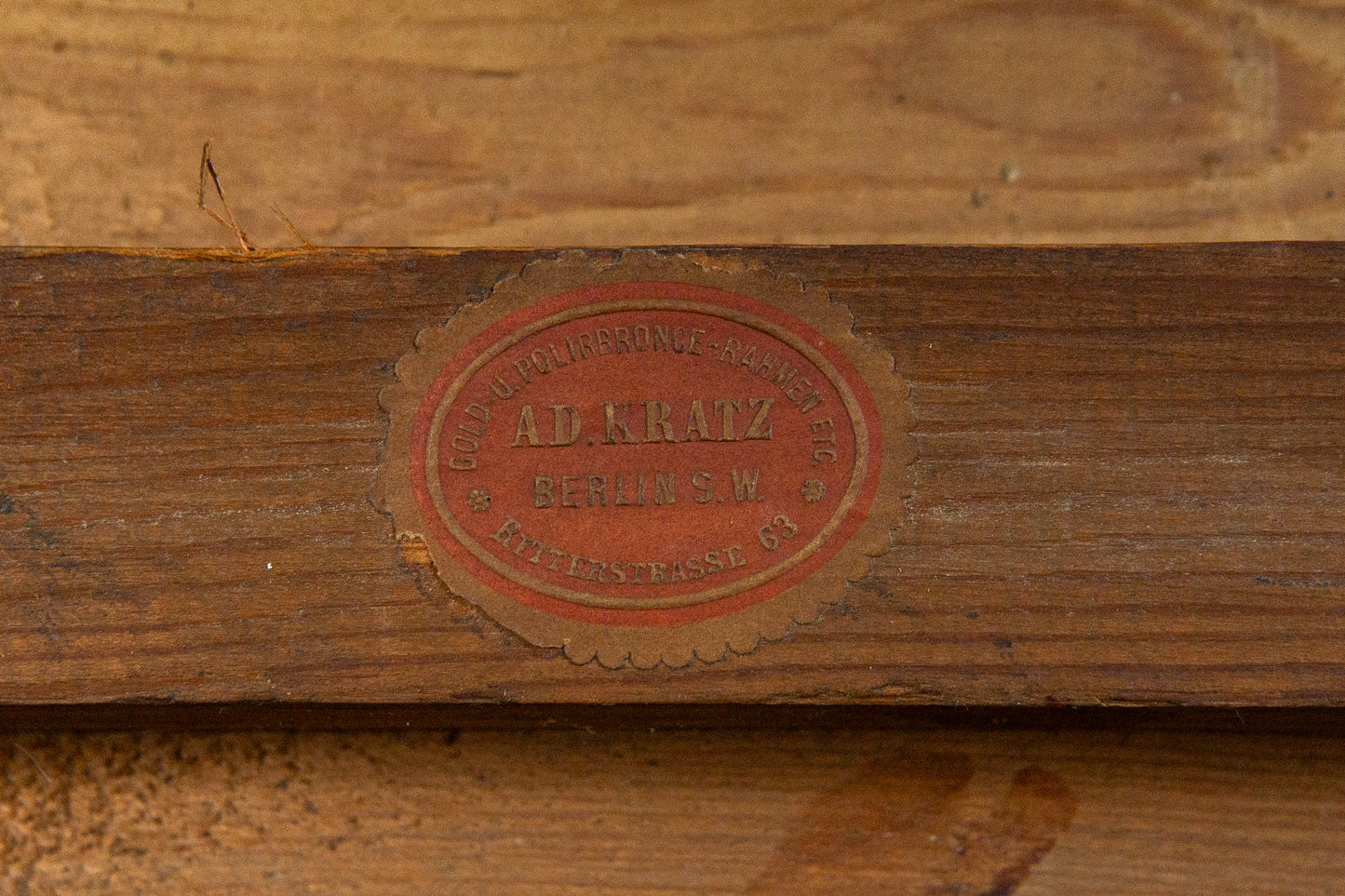 Schönes Gemälde mit Landschaftsmalerei, erste Hälfte des 20.Jahrhunderts - C. Hütt Malerei Ölbild Rahmen Kunst Alt Antik MÖBLINGER