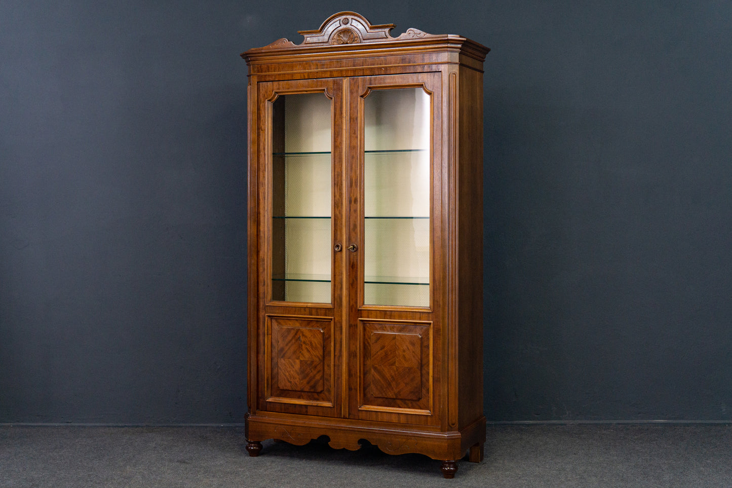 Bücherschrank Vitrine Kommode Buffet Anrichte Alt Antik 2210_1703