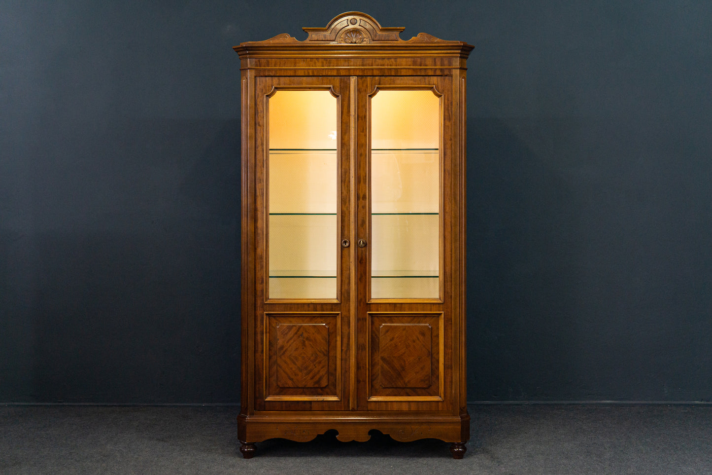 Bücherschrank Vitrine Kommode Buffet Anrichte Alt Antik 2210_1703