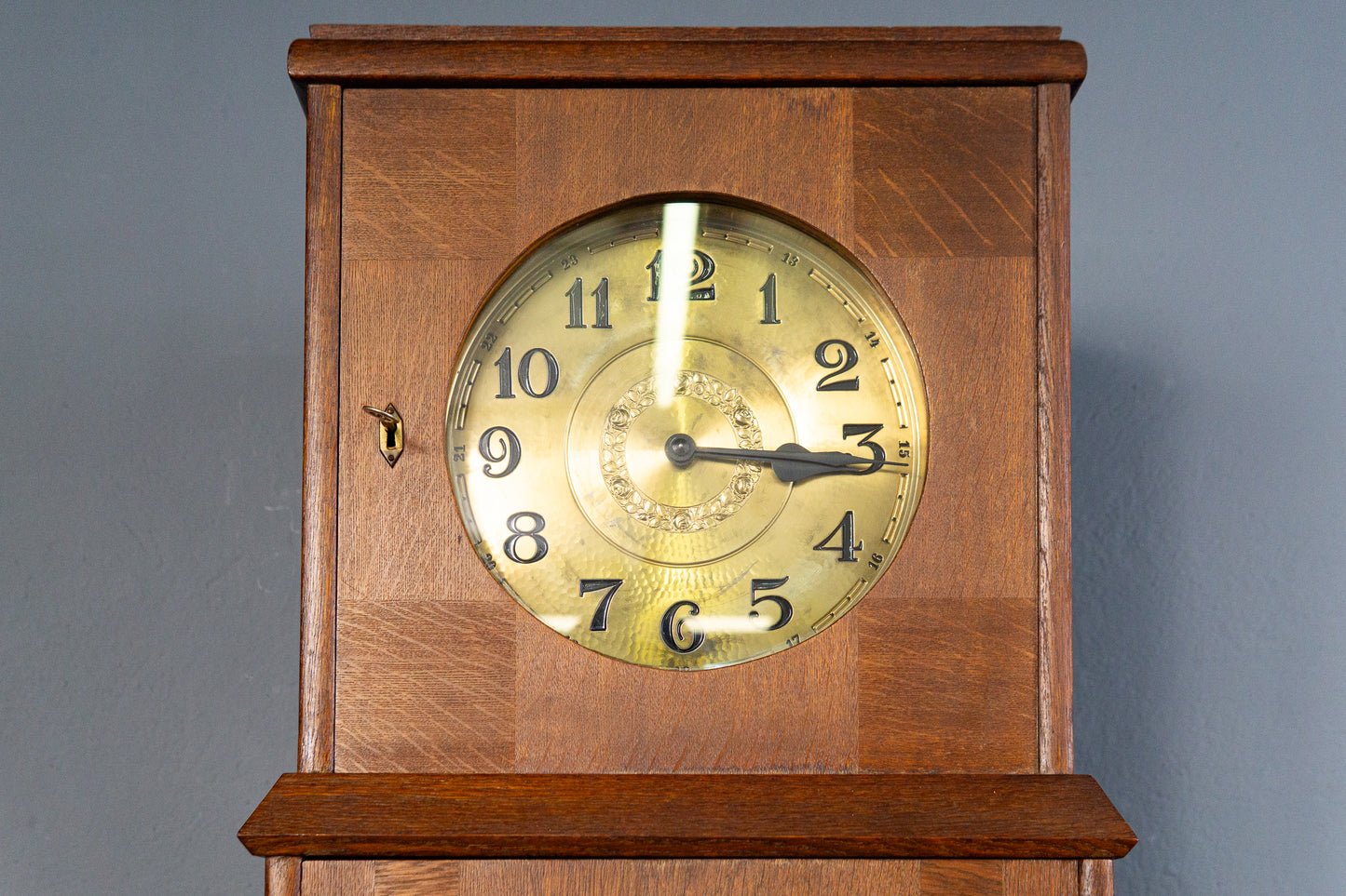 seltener Jugendstil Bücherschrank, Anfang des 20.Jahrhunderts - Schrank Uhr Standuhr Vitrine Kommode Alt Antik MÖBLINGER