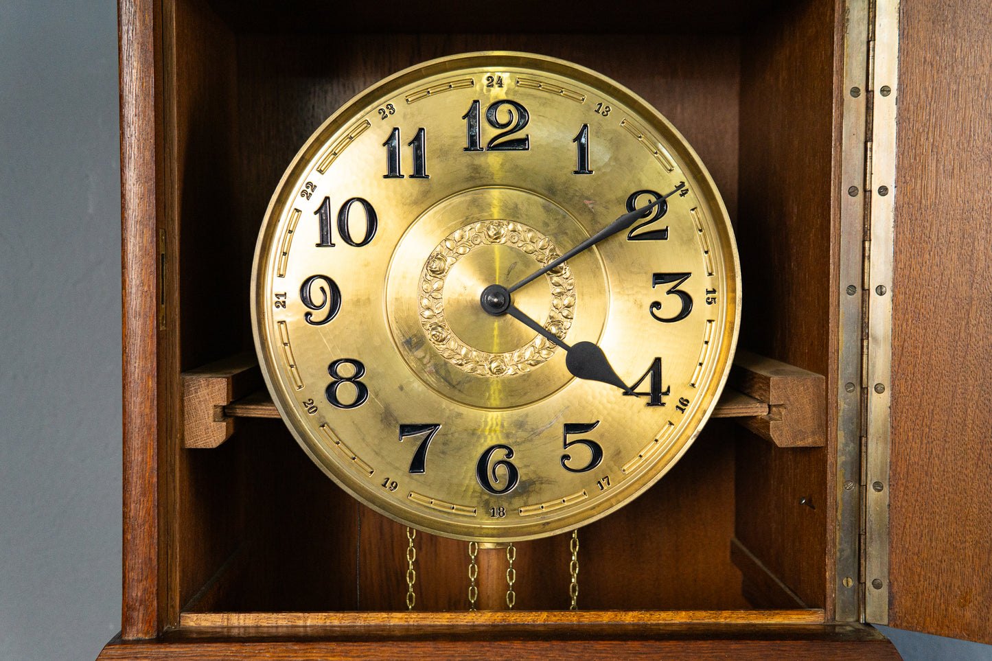 seltener Jugendstil Bücherschrank, Anfang des 20.Jahrhunderts - Schrank Uhr Standuhr Vitrine Kommode Alt Antik MÖBLINGER