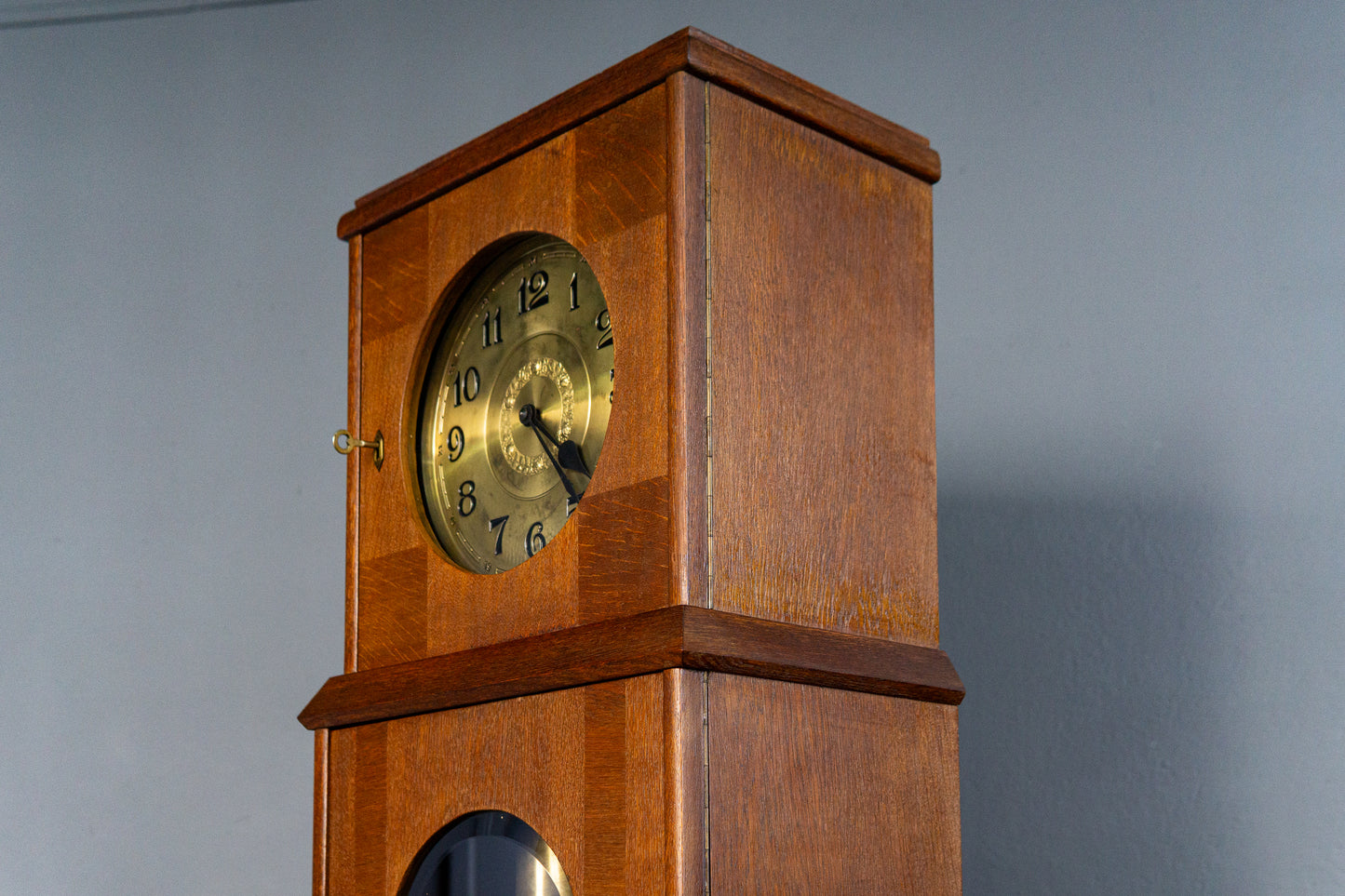 seltener Jugendstil Bücherschrank, Anfang des 20.Jahrhunderts - Schrank Uhr Standuhr Vitrine Kommode Alt Antik MÖBLINGER