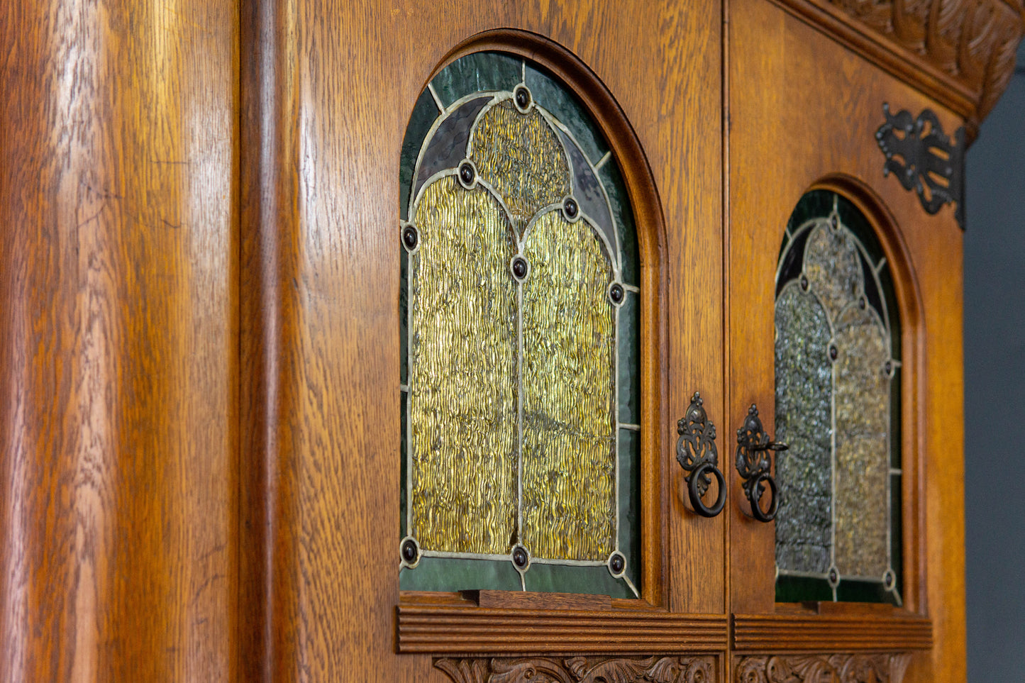 Bücherschrank Kabinett Buffet Regal Anrichte Alt Antik 2211_0603