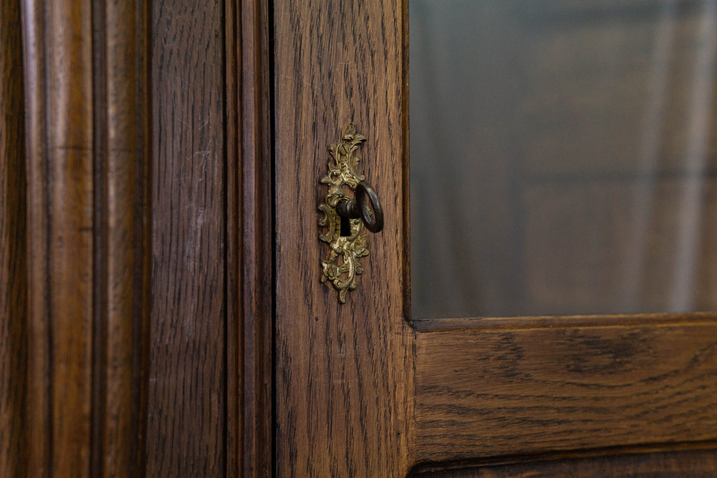 Eckschrank Buffet Schrank Regal Gründerzeit Alt Antik 2211_0604