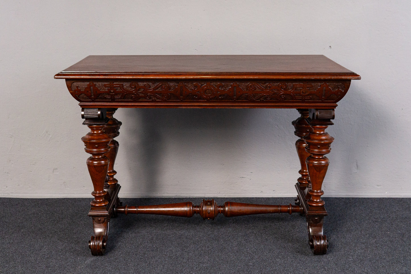 Gründerzeit Antik Tisch Stuhl Bank Hocker Table Salon MÖBLINGER 2410_2101