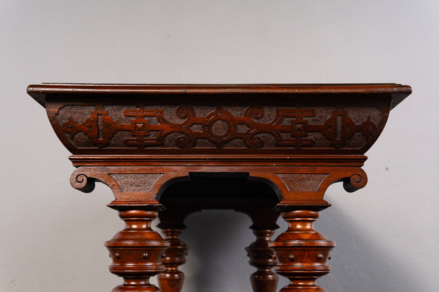 Gründerzeit Antik Tisch Stuhl Bank Hocker Table Salon MÖBLINGER 2410_2101