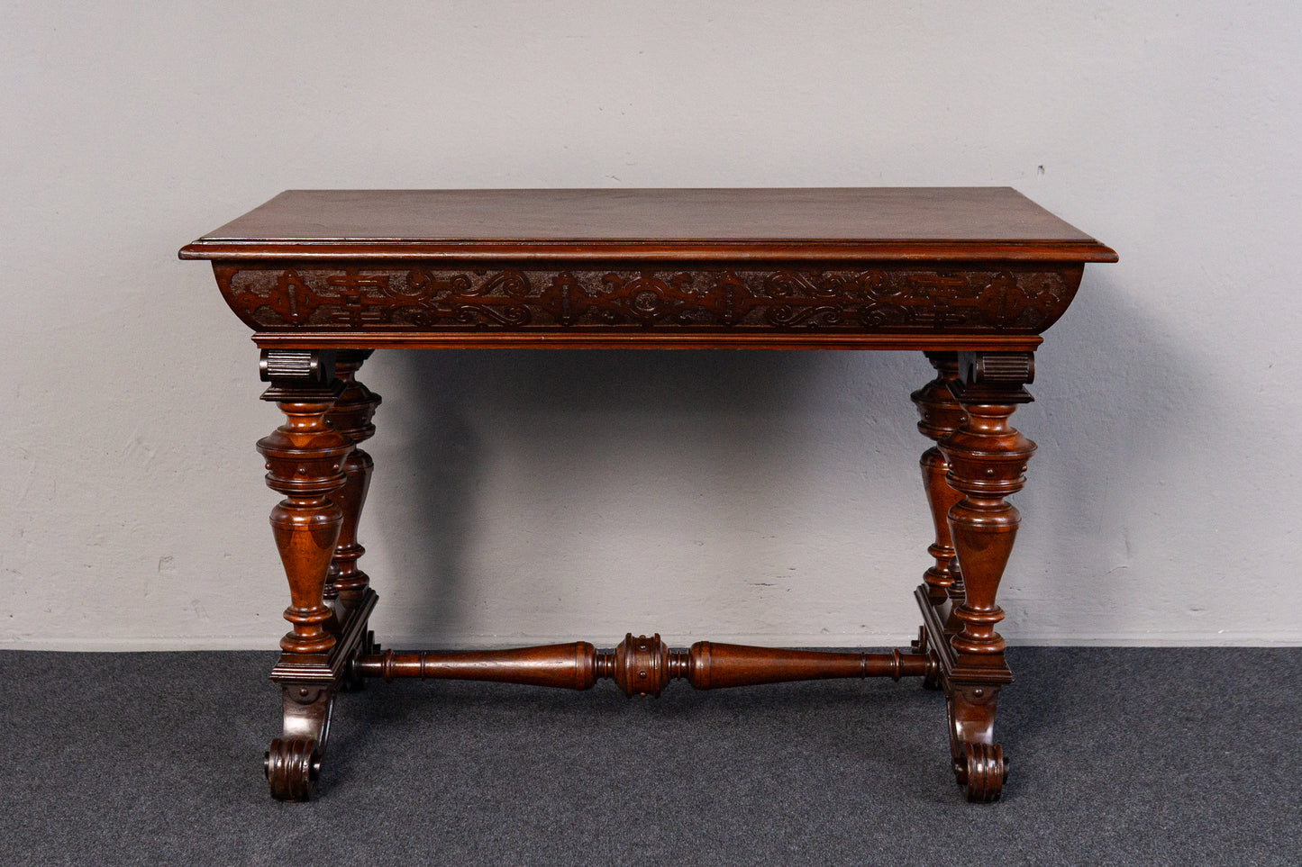 Gründerzeit Antik Tisch Stuhl Bank Hocker Table Salon MÖBLINGER 2410_2101