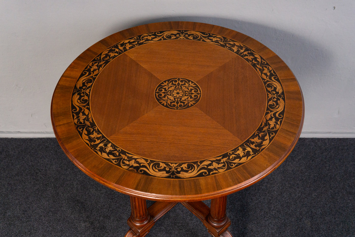 Salontisch Antik Tisch Stuhl Bank Hocker Vintage Table MÖBLINGER 2410_2108
