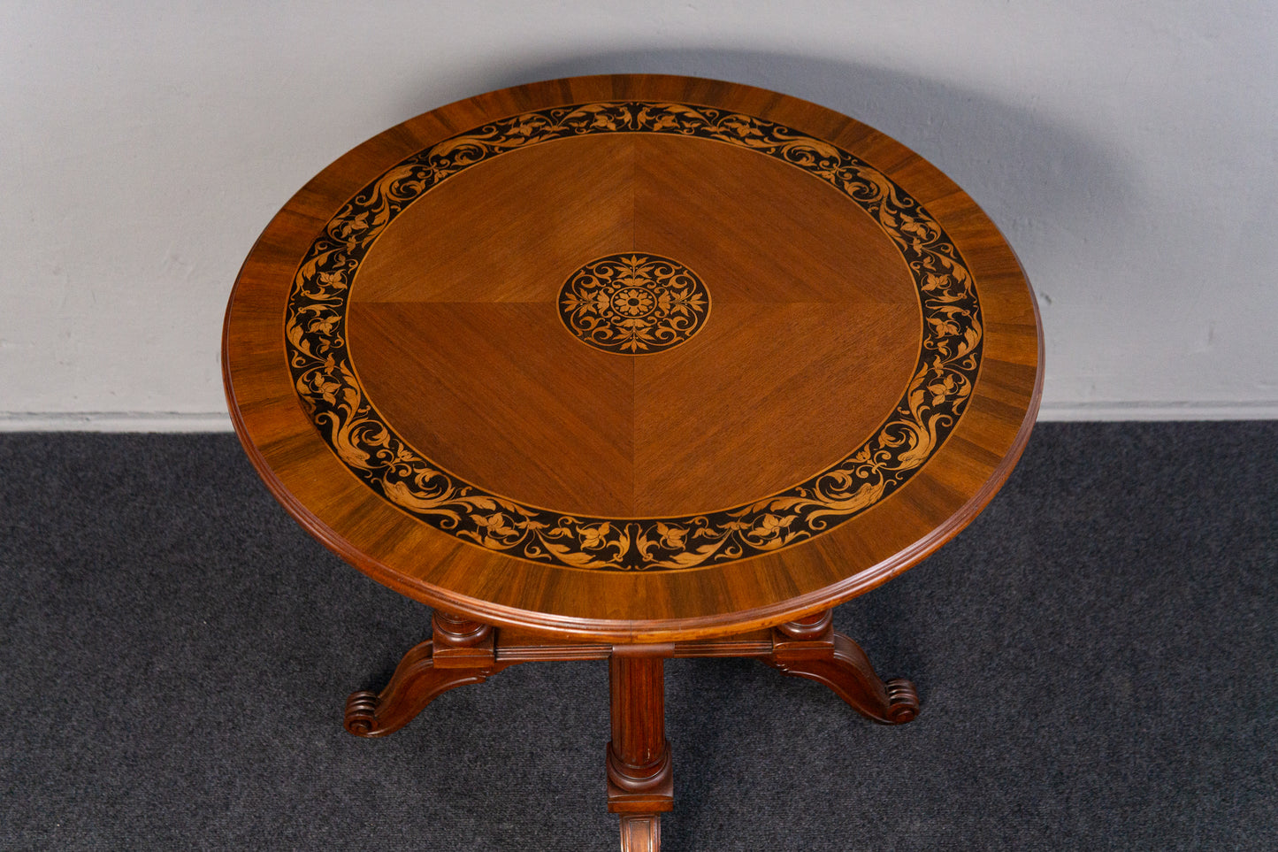 Salontisch Antik Tisch Stuhl Bank Hocker Vintage Table MÖBLINGER 2410_2108