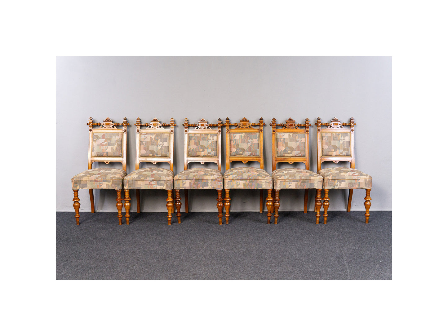 6er Set Stühle Sessel Sofa Couch Stuhl Sitz Alt Antik MÖBLINGER 2410_2402