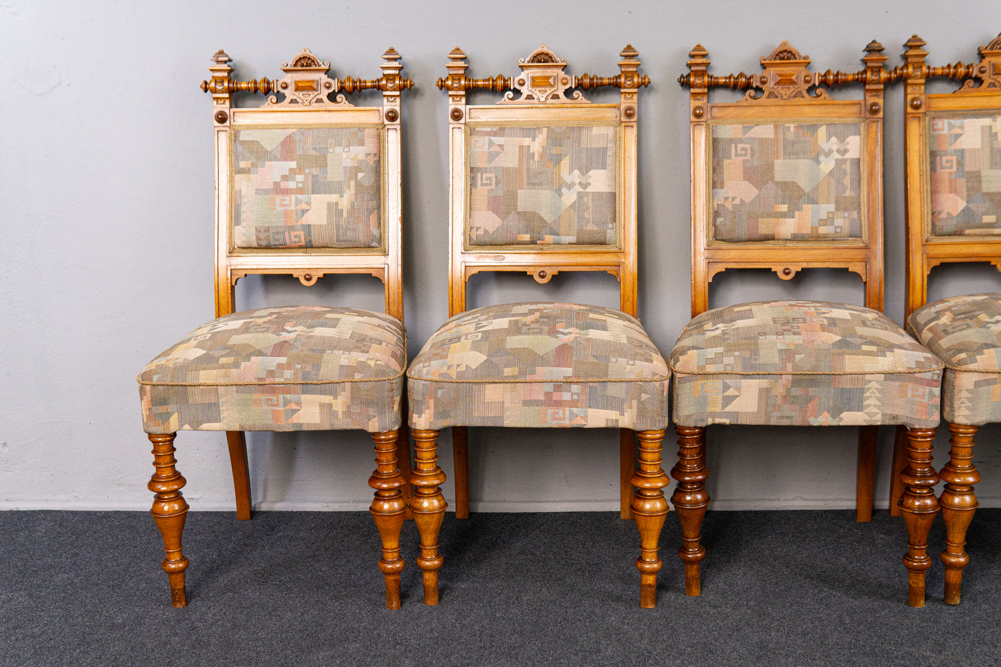 6er Set Stühle Sessel Sofa Couch Stuhl Sitz Alt Antik MÖBLINGER 2410_2402
