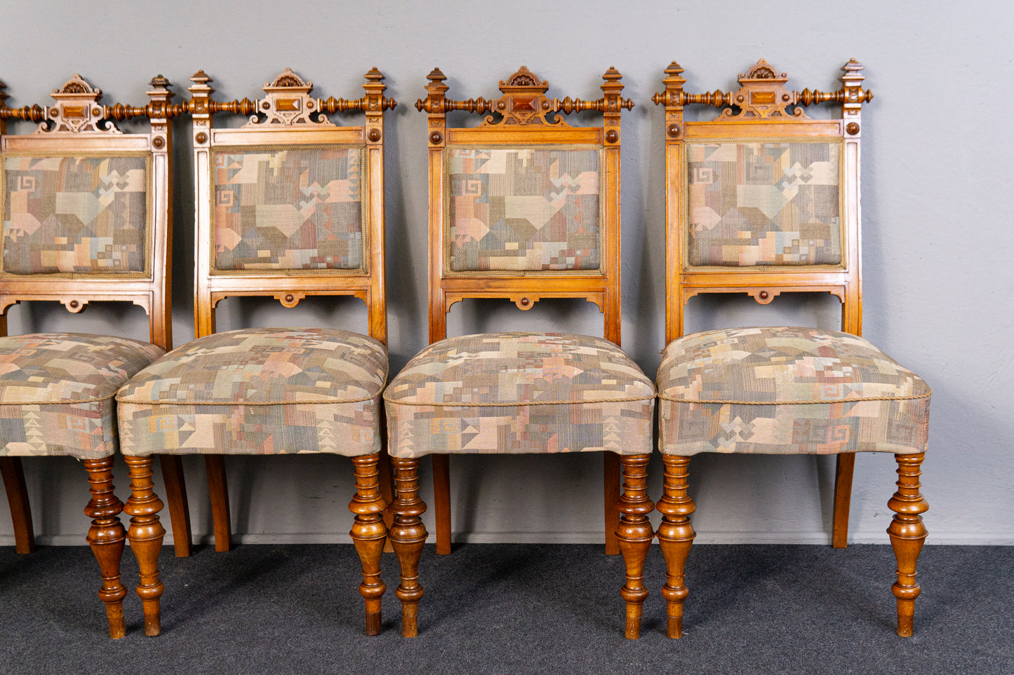 6er Set Stühle Sessel Sofa Couch Stuhl Sitz Alt Antik MÖBLINGER 2410_2402