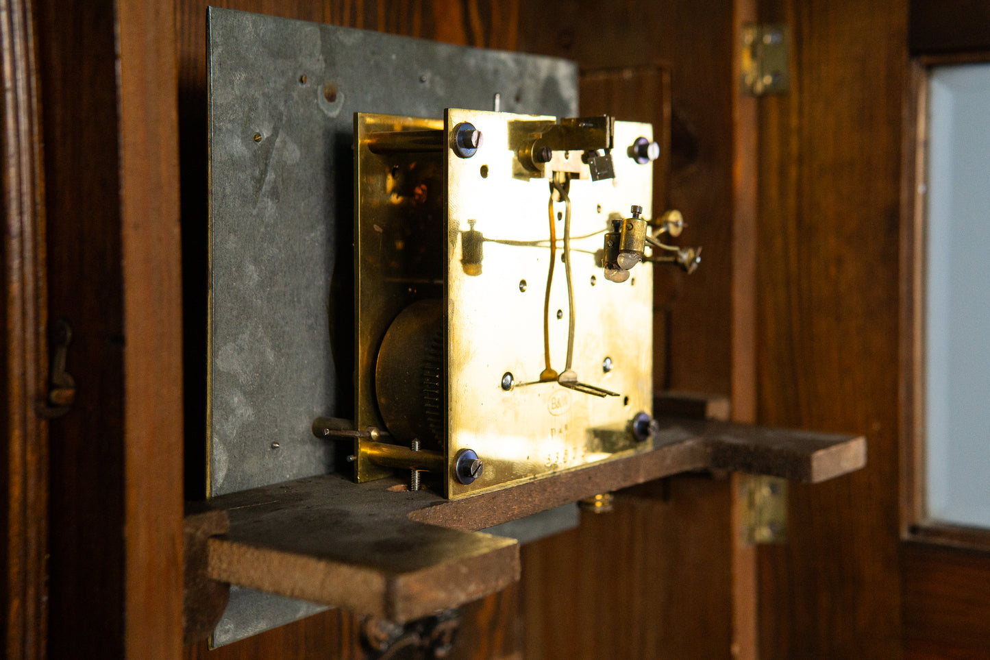 Feine Gründerzeit Wanduhr, Ende des 19.Jahrhunderts - Antik Freischwinger Clock Wanduhr Regulator Alt MÖBLINGER