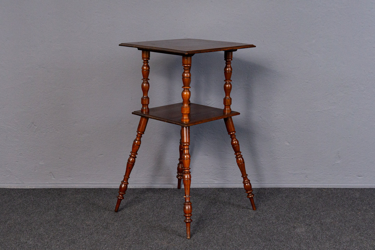 Tisch Blumentisch Beistelltisch Regal Hocker Alt Antik MÖBLINGER 2410_2802