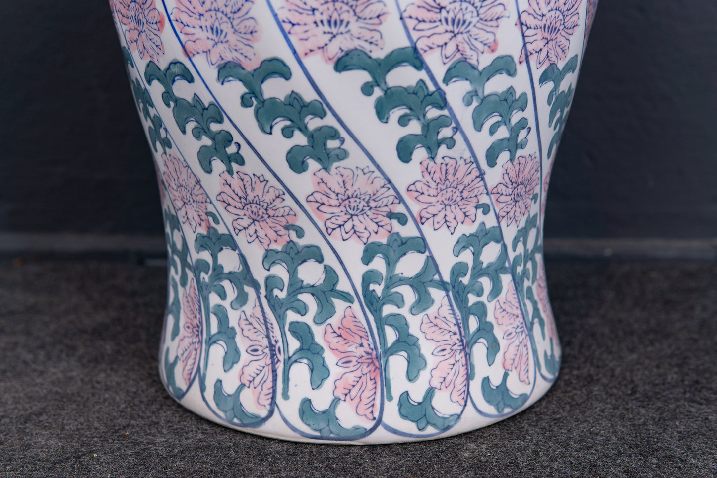Blumen Tisch Hocker Keramik Porzellan Deko Alt Vintage 2211_2805