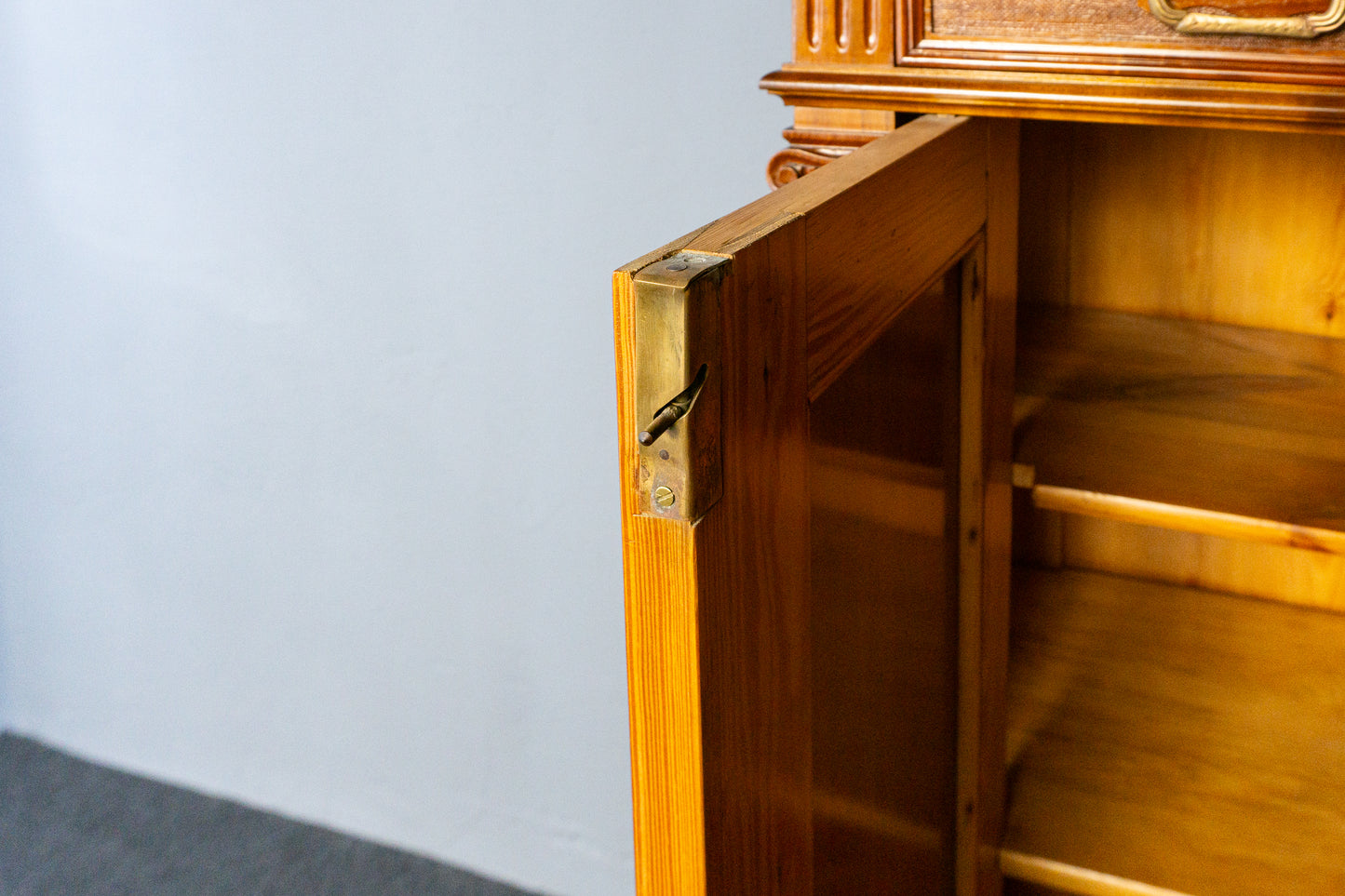 rest. Vertiko Antik Schrank Regal Kommode Anrichte Alt MÖBLINGER 2411_0505