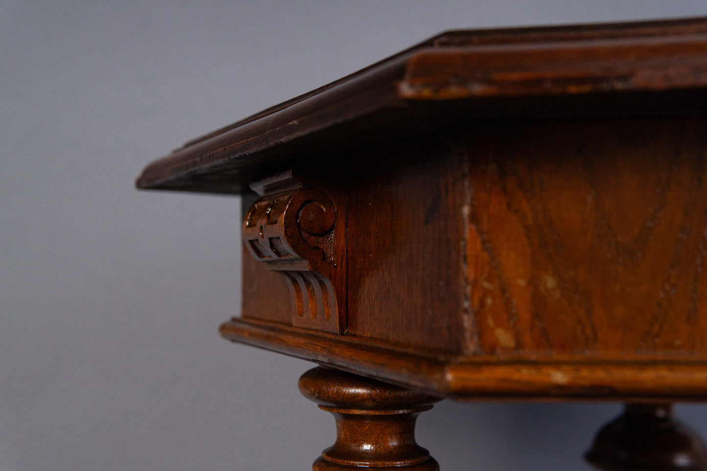 Gründerzeit Beistelltisch Antik Tisch Bank Sofa Table MÖBLINGER 2411_0406