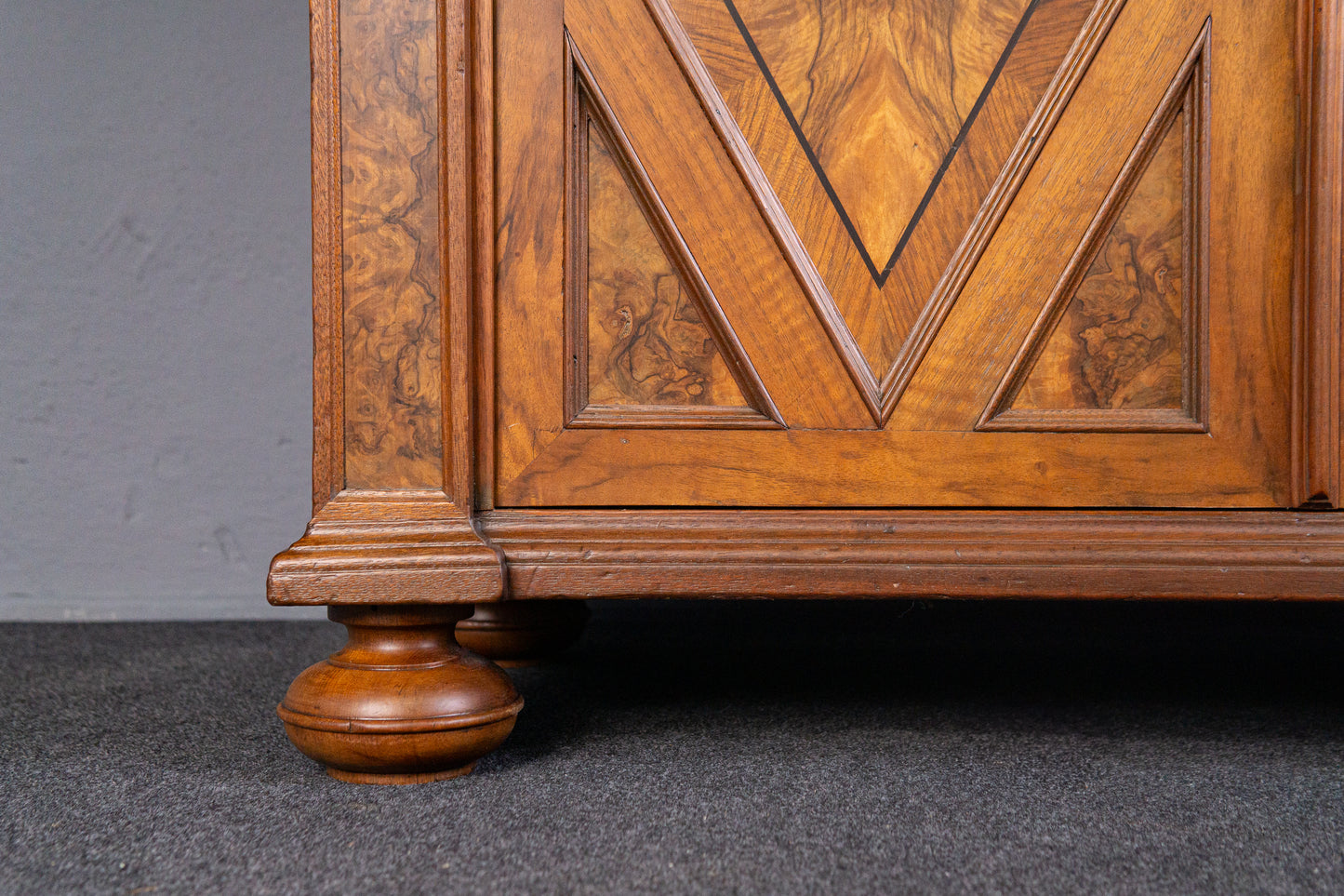 restaur. Antik Buffet Regal Schrank Vitrine Kommode Alt MÖBLINGER 2411_1401