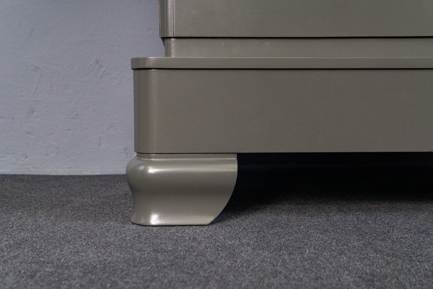 Vintage Art Deco Vitrine Regal Sideboard Schrank Antik MÖBLINGER 2411_1404