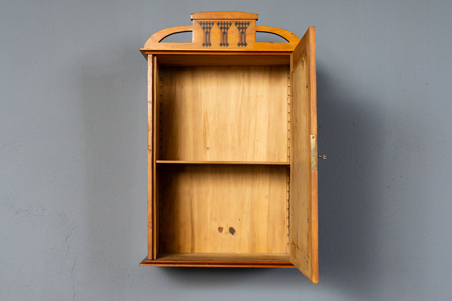 Jugendstil Wandschrank Regal Kommode Vintage Alt Antik MÖBLINGER 2411_2001