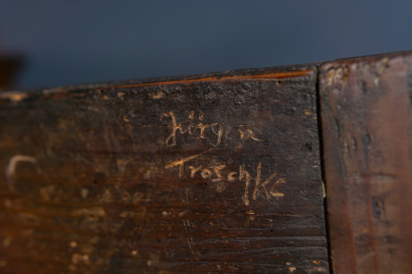 Schrank Regal Buffet Kommode Anrichte Barock Alt Antik 2302_0202