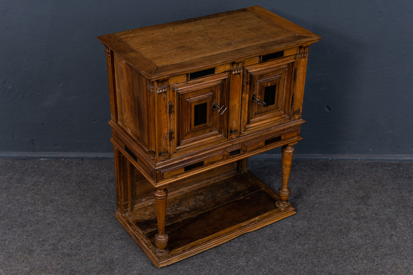 Wandschrank Schrank Regal Kommode Kabinett Alt Antik 2302_0804