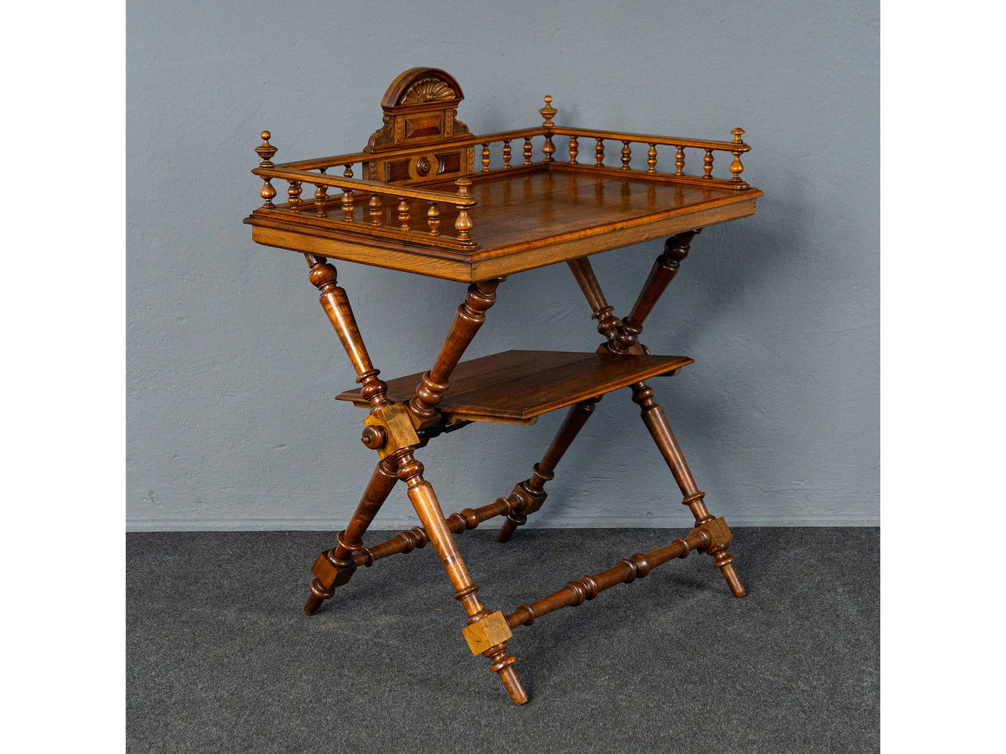 Gründerzeit Tablett Tisch Regal Kommode Vintage Alt Antik MÖBLINGER 2411_2504