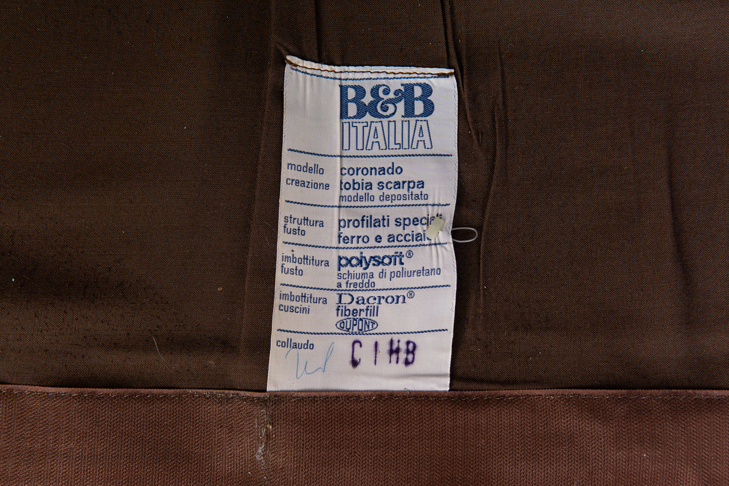 Sofa B&B Italia Couch Sessel Lounge Tisch Vintage Alt 2302_1301