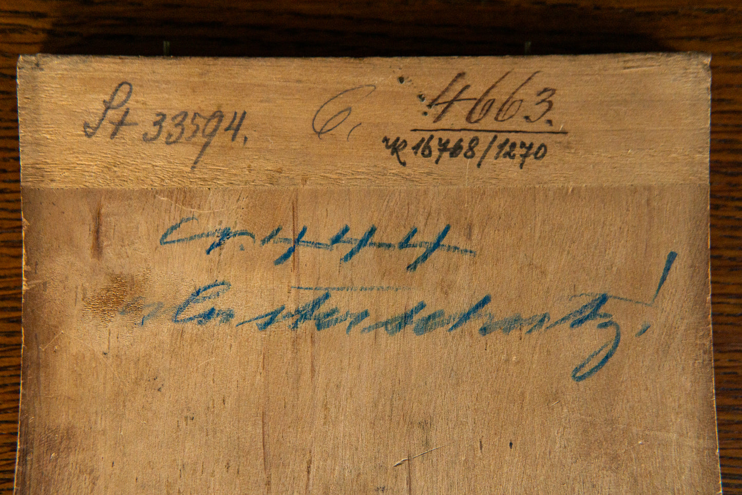 Uhr Clock Vintage Uhrwerk FJC Kommode Buffet Alt Antik MÖBLINGER 2411_2507