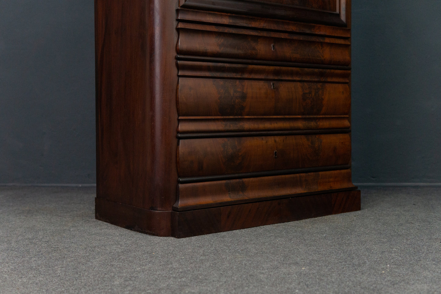 Standsekretär Sekretär Schreibtisch Desk Büro Alt Antik 2201_0602