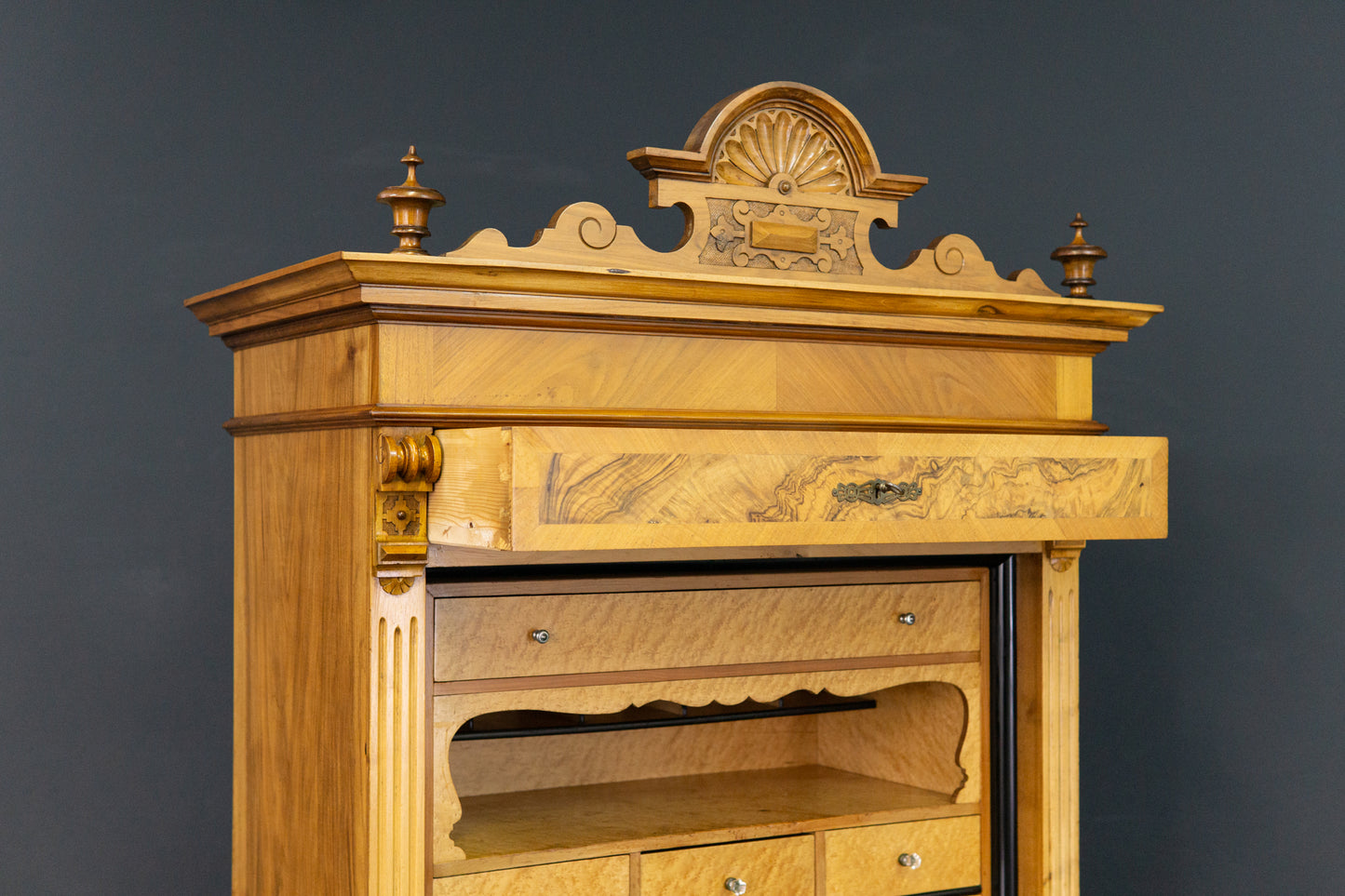 Gründerzeit Sekretär Schreibtisch Desk Alt Antik 2201_1301