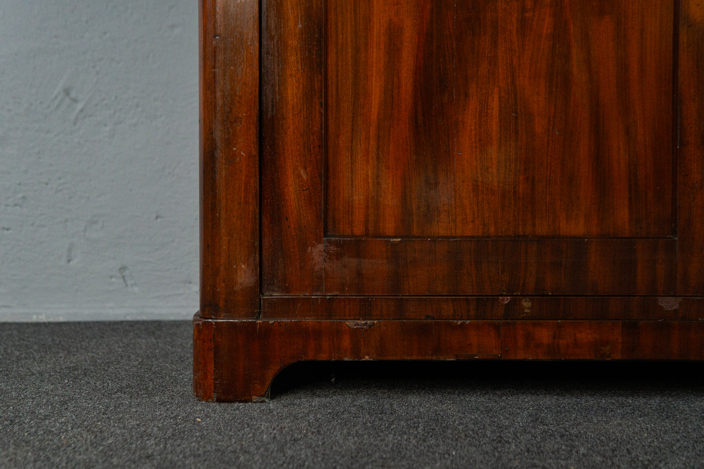 Biedermeier Vitrine Bücherschrank Regal Kommode Antik Alt MÖBLINGER 2412_0202