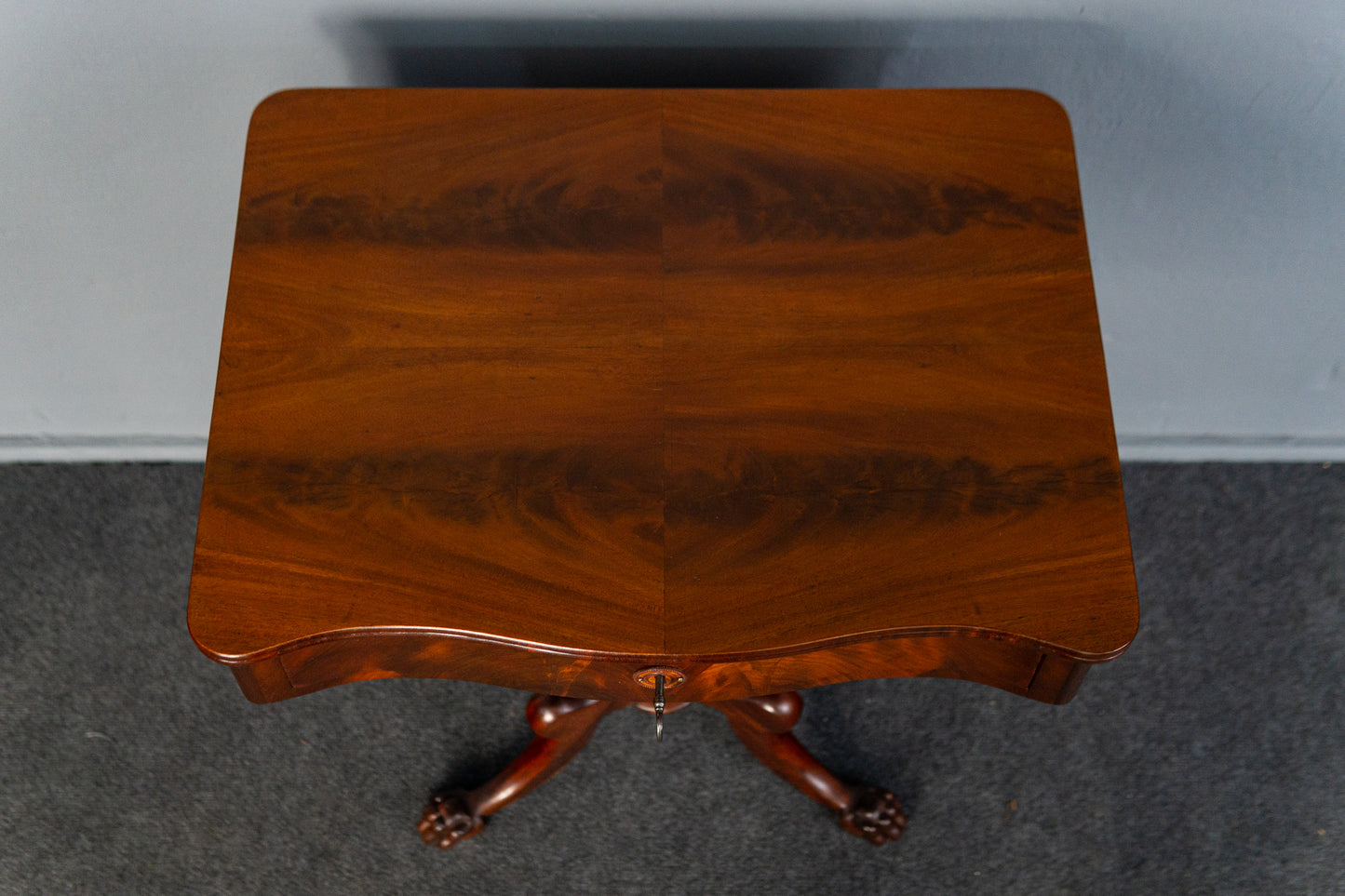 restau. Biedermeier Nähtisch Tisch Kommode Sekretär Antik MÖBLINGER 2412_0507